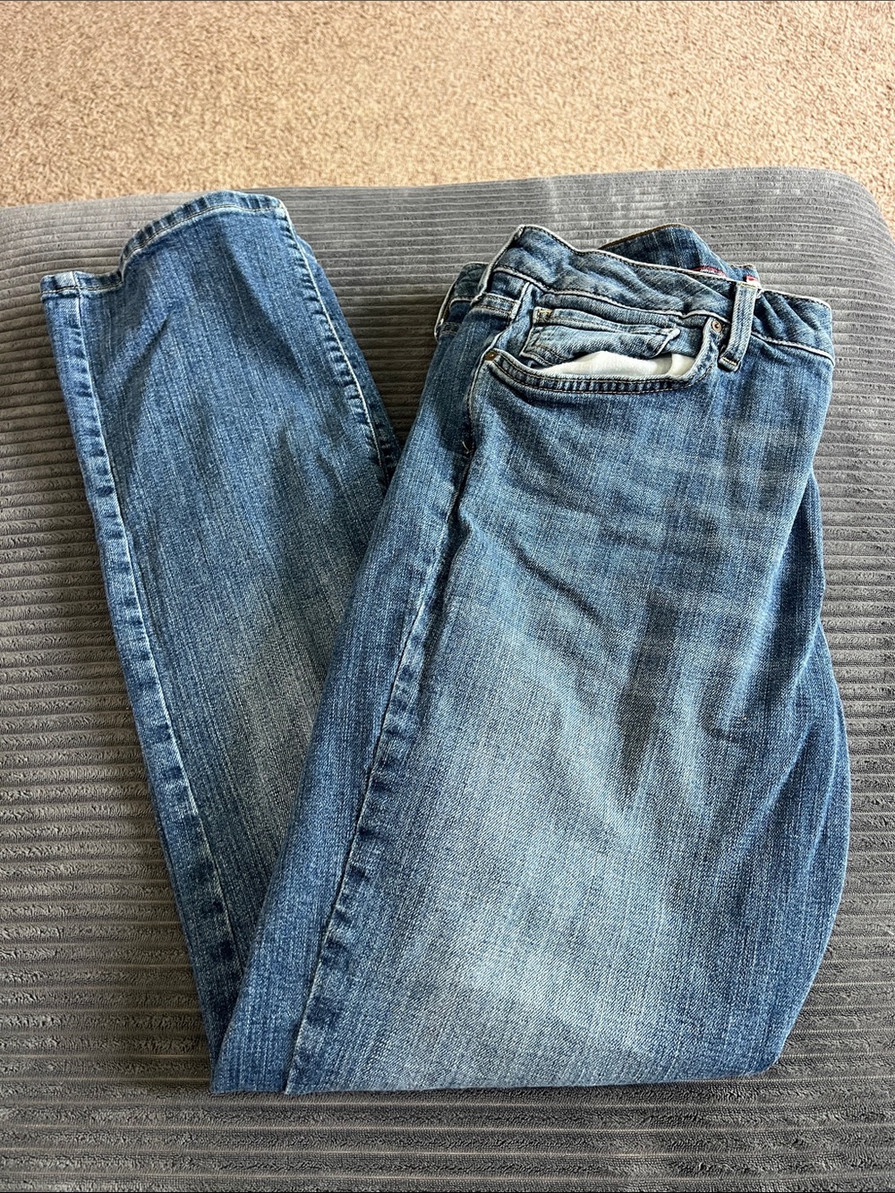 Tommy Hilfiger Women's Blue Boot Cut Jeans